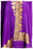 The Sophistiqué Oro Lilac Duex Amour Frontière Shawl