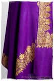 The Sophistiqué Oro Lilac Duex Amour Frontière Shawl
