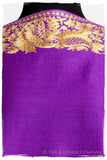 The Sophistiqué Oro Lilac Jardin Frontière Shawl