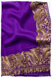 The Sophistiqué Oro Lilac Jardin Frontière Shawl