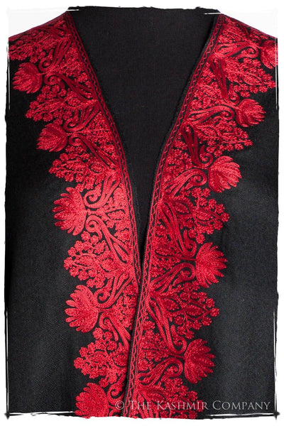 The Sophistiqué Rouge Deux Amour Frontière Shawl