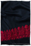 The Sophistiqué Rouge Deux Amour Frontière Shawl
