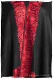 The Sophistiqué Rouge Lotus Frontière Shawl