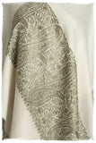 The Sophistiqué Ivoire Vignoble Empress Paisley Shawl