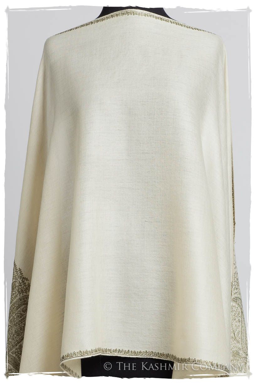The Sophistiqué Ivoire Vignoble Empress Paisley Shawl