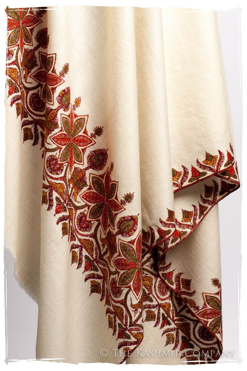 The Jardin Pique-Nique - Grand Pashmina Shawl