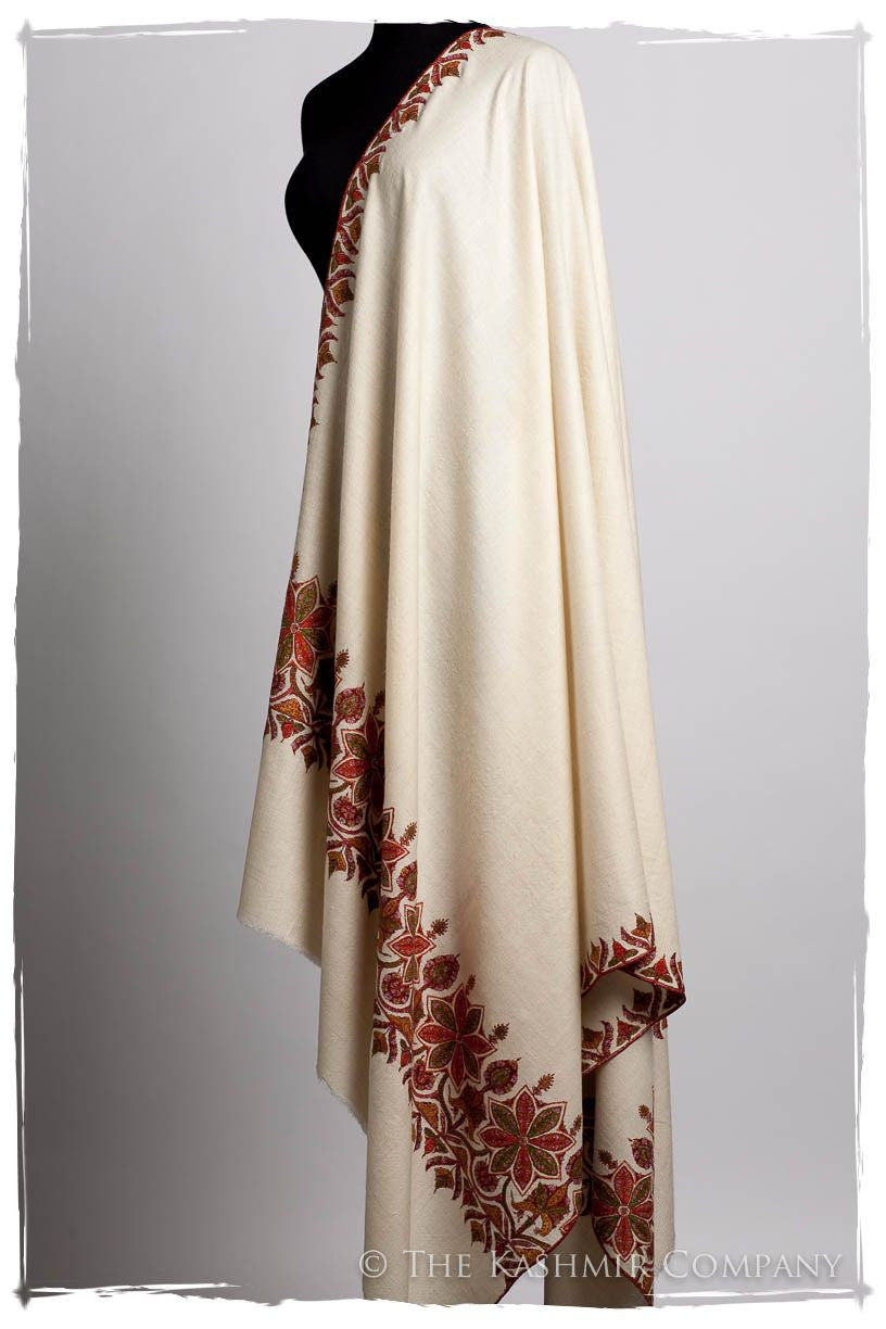 The Jardin Pique-Nique - Grand Pashmina Shawl