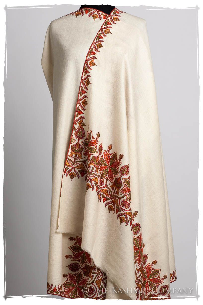 The Jardin Pique-Nique - Grand Pashmina Shawl