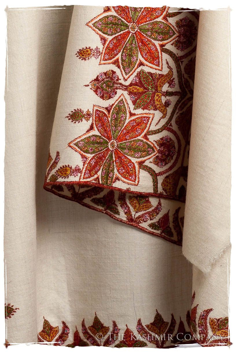 The Jardin Pique-Nique - Grand Pashmina Shawl