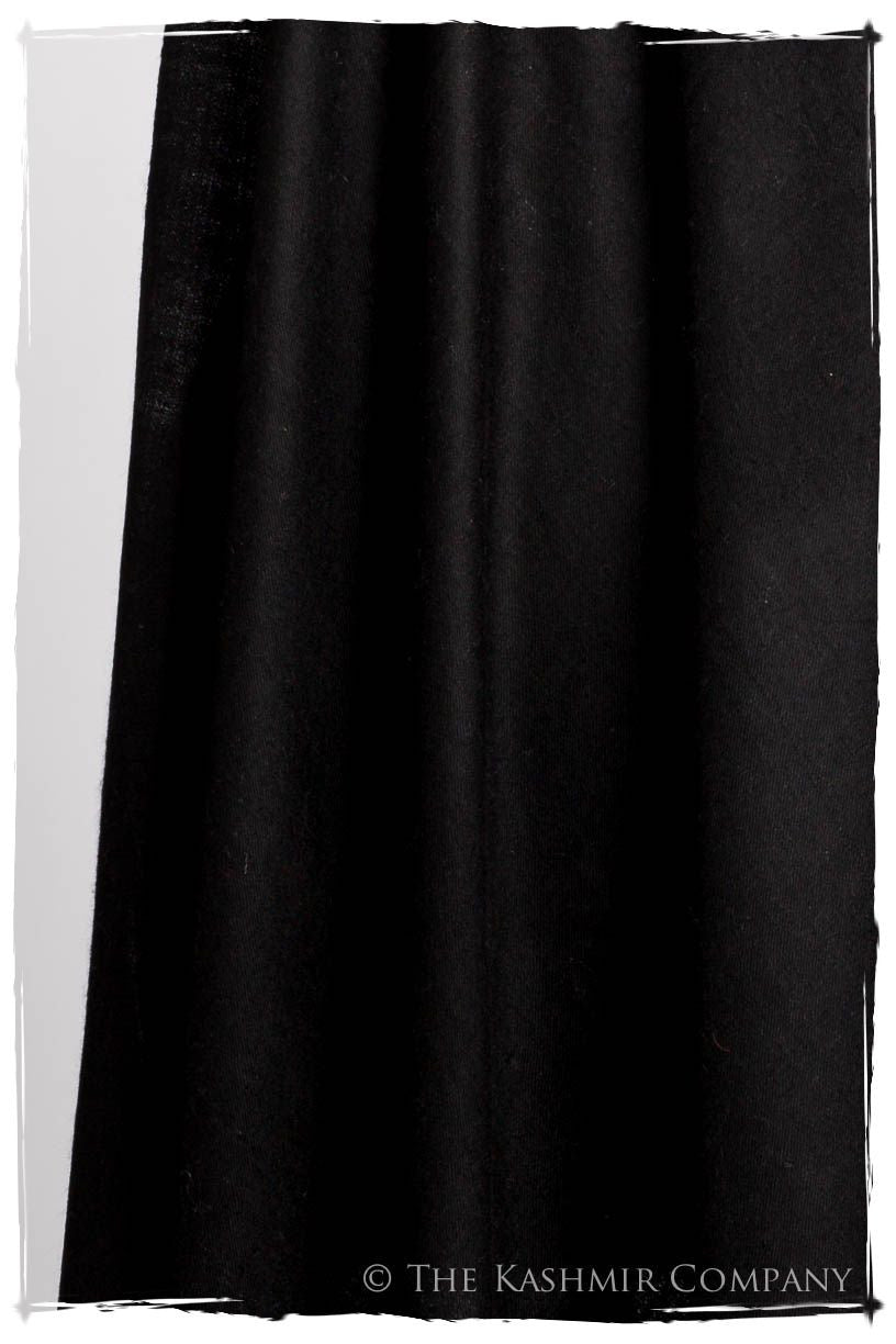 Caviar Ebony - Le Luxe Simple - Grand Handloom Pashmina Shawl