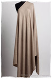 California Sand Taupe - Le Luxe Simple - Grand Handloom Pashmina Shawl