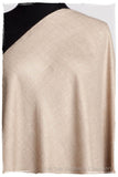 Cuban Sand Taupe - Le Luxe Simple - Grand Handloom Pashmina Shawl
