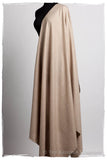 Cuban Sand Taupe - Le Luxe Simple - Grand Handloom Pashmina Shawl