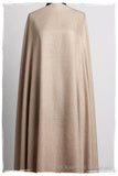 Cuban Sand Taupe - Le Luxe Simple - Grand Handloom Pashmina Shawl