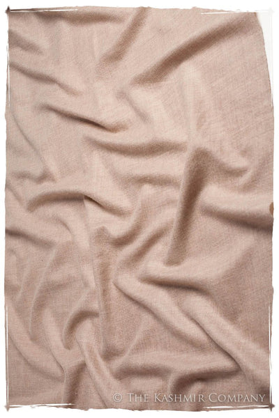 Cuban Sand Taupe - Le Luxe Simple - Grand Handloom Pashmina Shawl