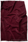 Windsor Burgundy - Le Luxe Simple - Grand Handloom Pashmina Shawl