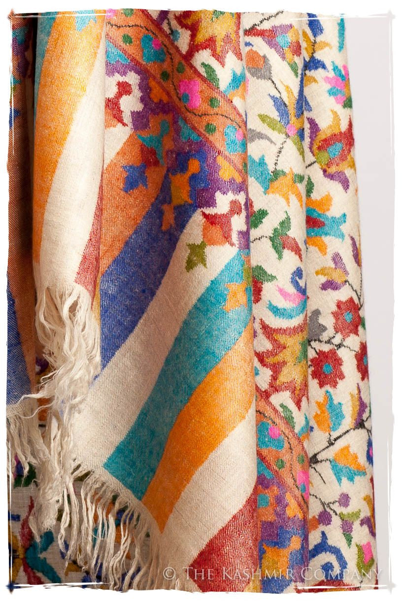 La Carnaval Shawl - Kani Grand Handloom Pashmina Shawl
