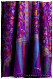 Stained Glass - Kani Grand Handloom Pashmina Shawl