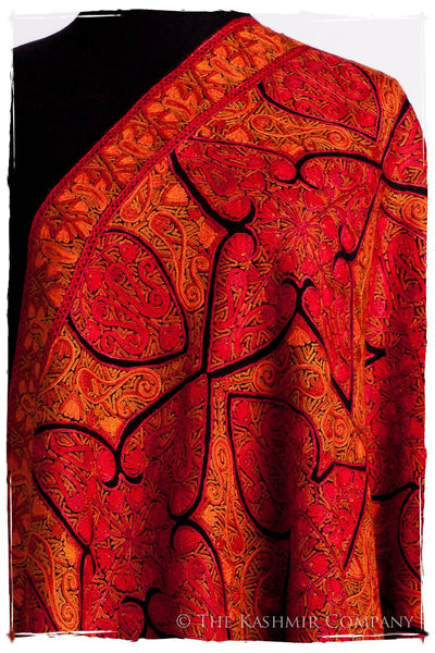 Trésor au Palais Mughal Paisley Antiquaires Shawl