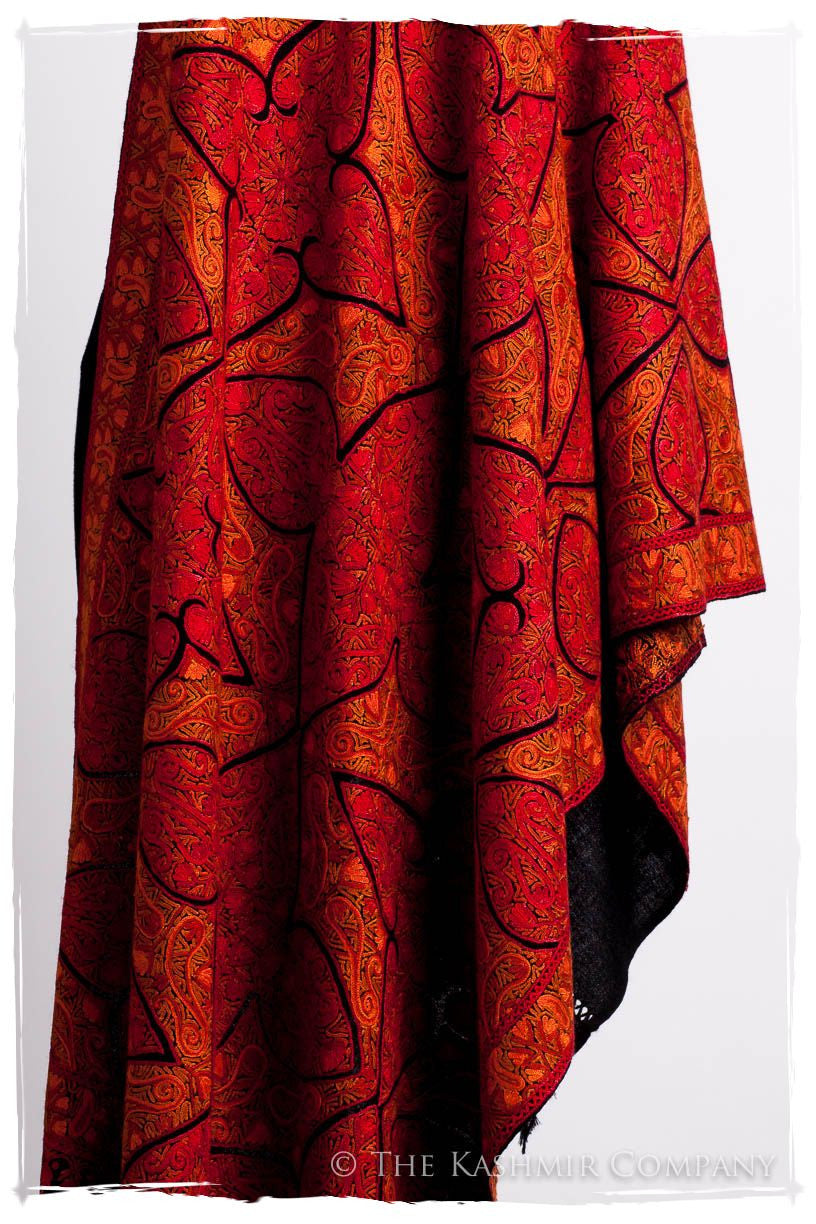 Trésor au Palais Mughal Paisley Antiquaires Shawl