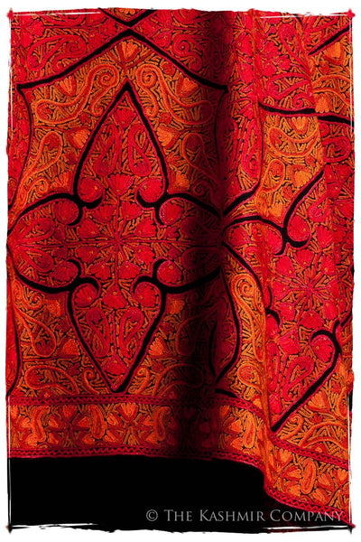 Trésor au Palais Mughal Paisley Antiquaires Shawl