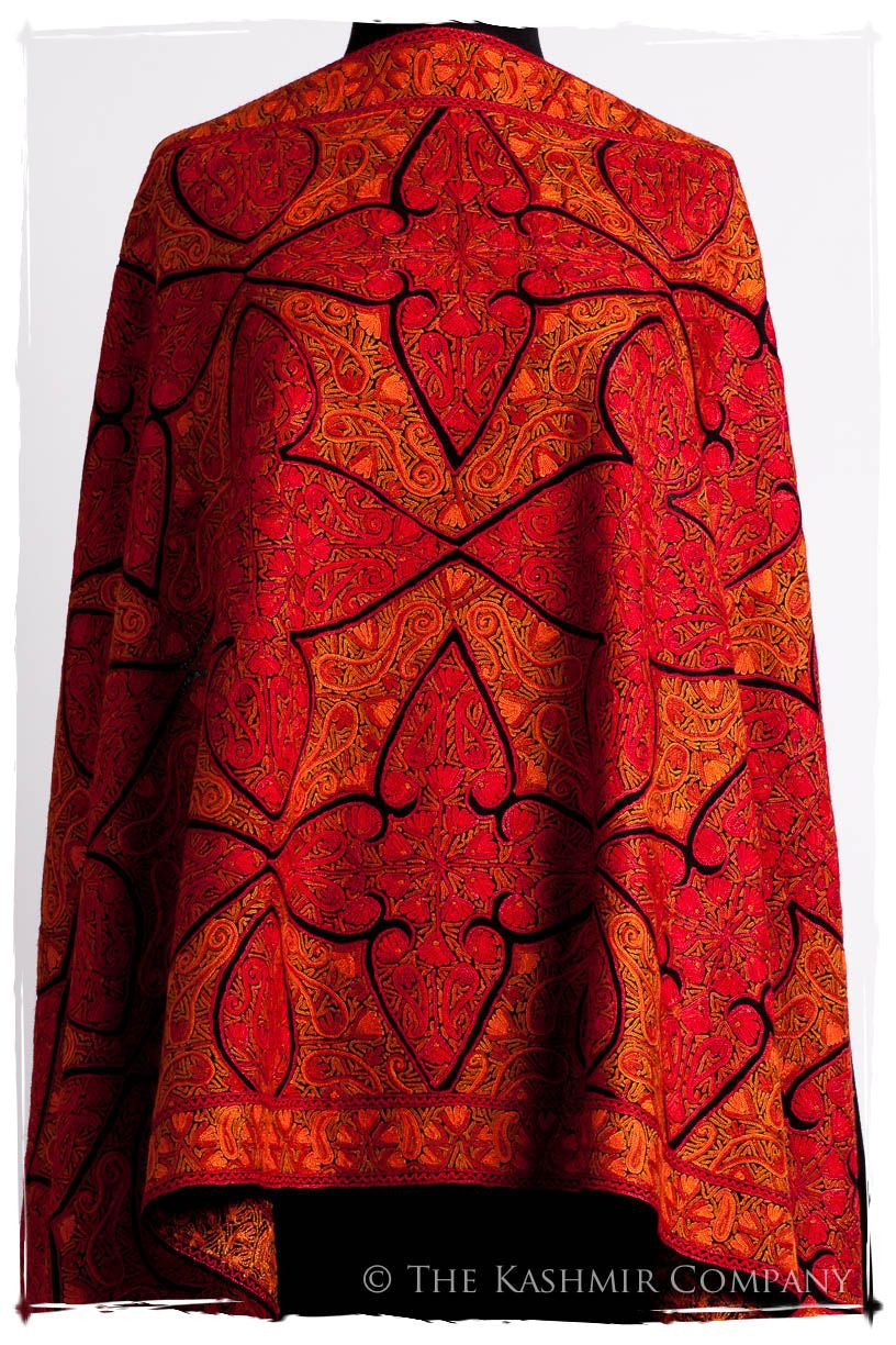 Trésor au Palais Mughal Paisley Antiquaires Shawl
