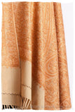 Champagne Crème Toscane Paisley Antiquaires Shawl