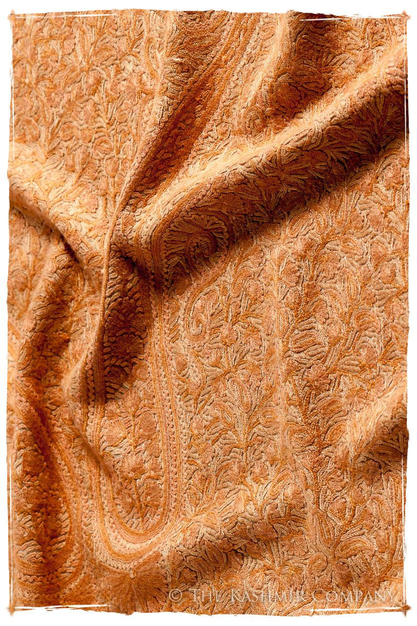 Champagne Crème Toscane Paisley Antiquaires Shawl