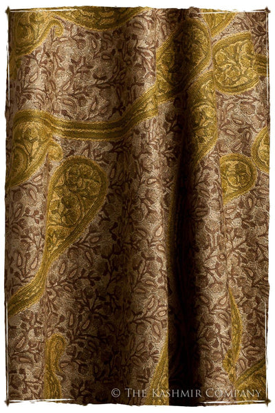 Cachemire Jade Trésor Paisley Antiquaires Shawl