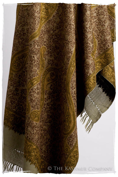 Cachemire Jade Trésor Paisley Antiquaires Shawl