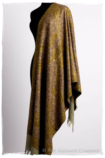 Cachemire Jade Trésor Paisley Antiquaires Shawl