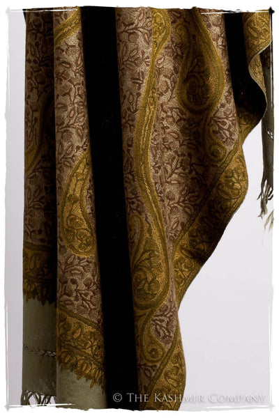 Cachemire Jade Trésor Paisley Antiquaires Shawl