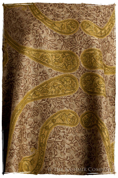 Cachemire Jade Trésor Paisley Antiquaires Shawl