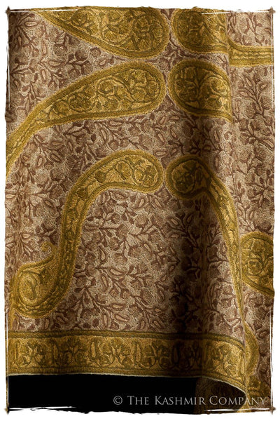 Cachemire Jade Trésor Paisley Antiquaires Shawl