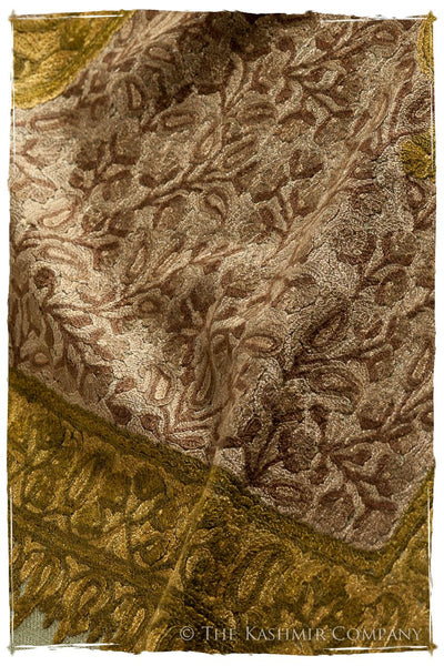 Cachemire Jade Trésor Paisley Antiquaires Shawl