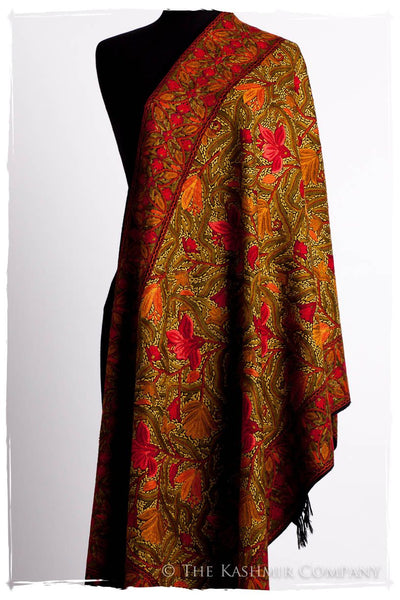 Jardin de Bijoux Rouges Antiquaires Shawl