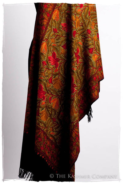 Jardin de Bijoux Rouges Antiquaires Shawl