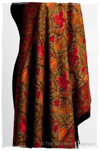 Jardin de Bijoux Rouges Antiquaires Shawl