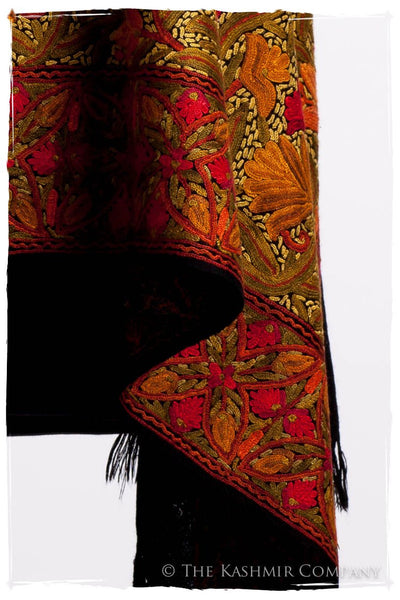 Jardin de Bijoux Rouges Antiquaires Shawl