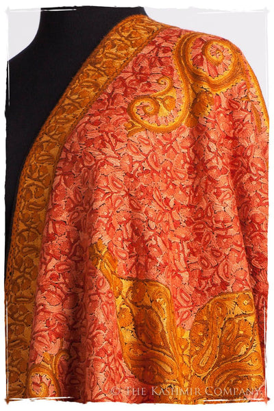 Couleurs de Cuivre Paisley Antiquaires Shawl