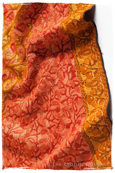 Couleurs de Cuivre Paisley Antiquaires Shawl