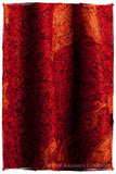 Diamants Rouges Trésor Paisley Antiquaires Shawl