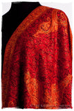 Diamants Rouges Trésor Paisley Antiquaires Shawl