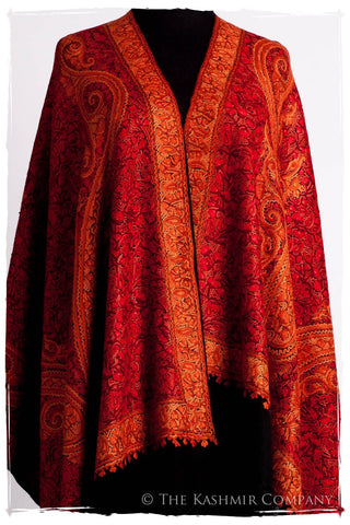 Diamants Rouges Trésor Paisley Antiquaires Shawl