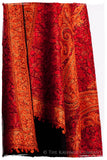 Diamants Rouges Trésor Paisley Antiquaires Shawl