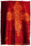 Diamants Rouges Trésor Paisley Antiquaires Shawl