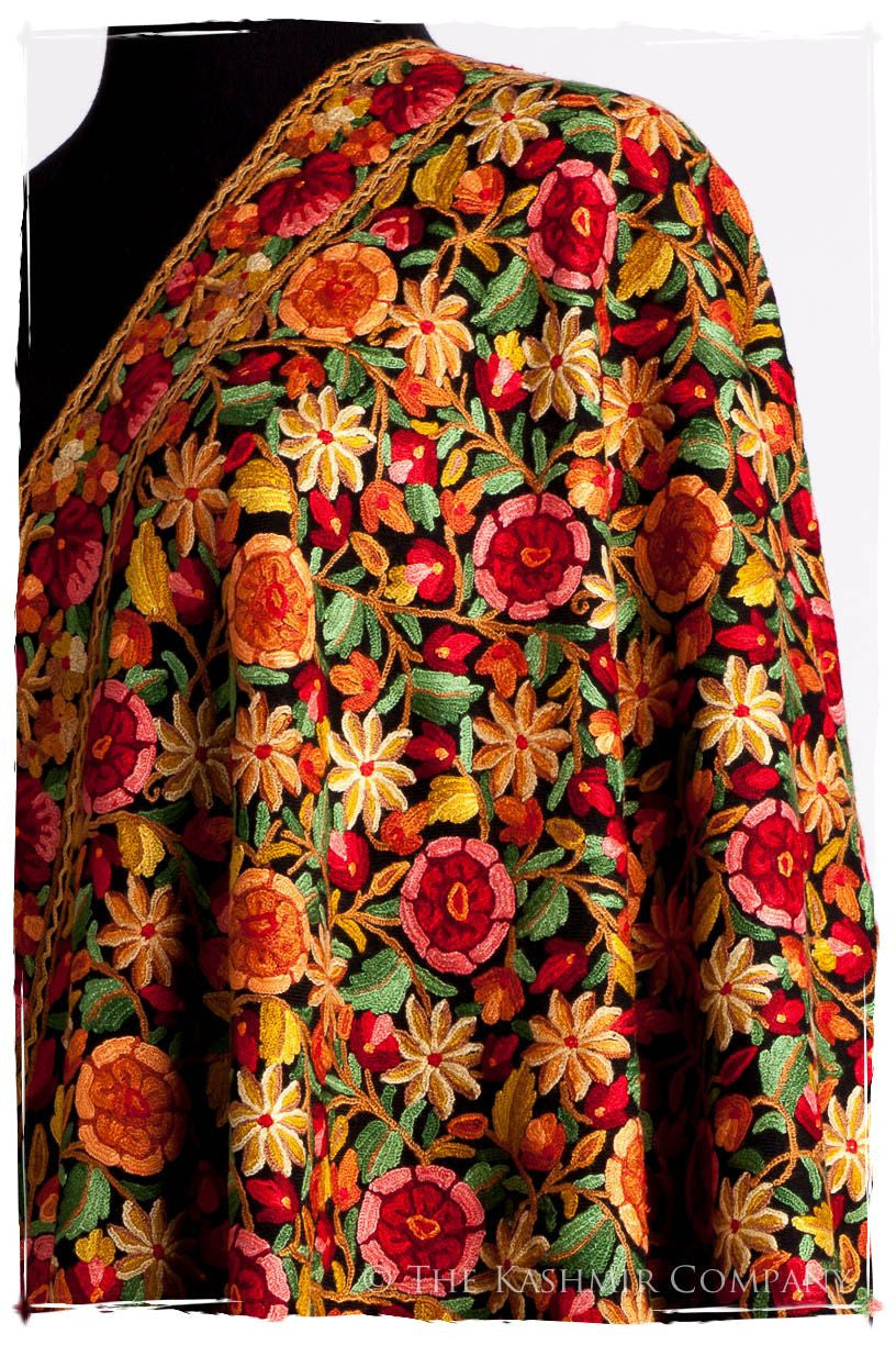 Île de la Martinique de Fleurs Antiquaires Shawl