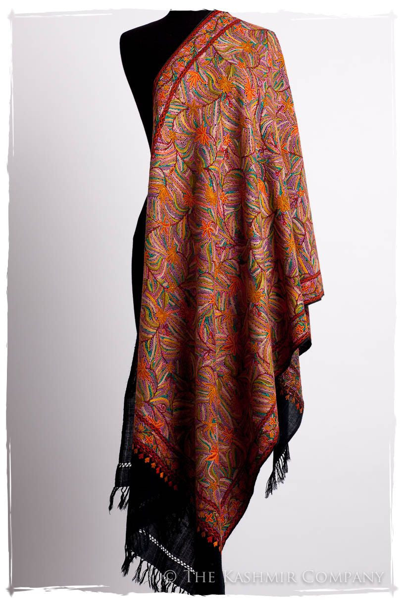 Jardins Pastel du Ciel Antiquaires Shawl