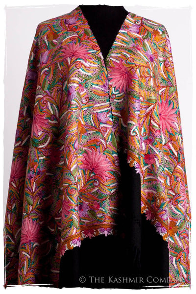 Le Rose et le Lilas Jardin Antiquaires Shawl