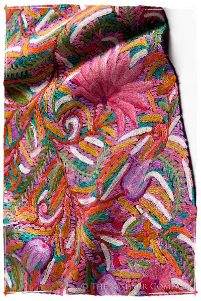 Le Rose et le Lilas Jardin Antiquaires Shawl